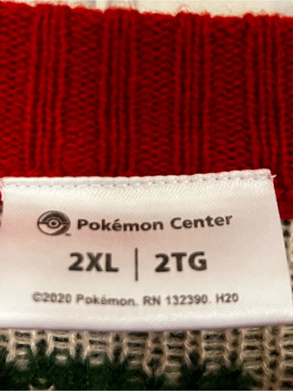 Pokémon Center Holiday Christmas Ugly Sweater Stantler Reindeer 2XL - Picture 3 of 9